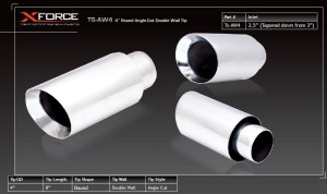 Końcówka wydechu (rozszerzalna) 2.5""-4""
