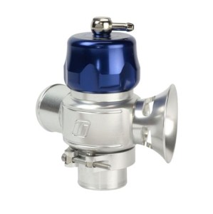 Zawór upustowy BOV Dual Port uniwersalny 38mm-niebieski