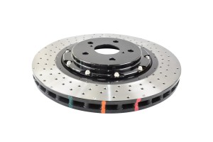 Tarcza hamulcowa DBA 5000 series - Cross Drilled Dimpled przód Toyota Yaris GR 1.6T 2020-