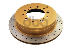 Tarcza hamulcowa DBA Street Series - X-GOLD tył LEXUS LX570 08-15 TOYOTA LANDCRUISER 07-15 Tundra 05-15