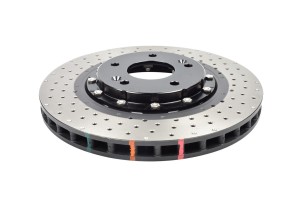 Tarcza hamulcowa DBA 5000 series - Crossed Drilled & Dimpled przód Hyundai i20N 1.6 Turbo 2021-