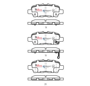 Klocki hamulcowe DBA Street Series tył Nissan Leaf  E-NV200 2012-