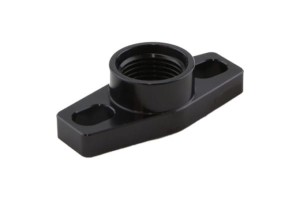 Adapter filtra oleju Billet Turbo Drain + Silicon O-ring. 38 - 44mm otwory montażowe