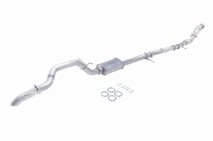 Tłumik Turbo-Back System ze stali nierdzewnej 3""  z wysokoprzepustowym katalizatorem Ford Ranger 2011-2016