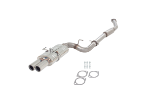 Tłumik Cat-Back ze stali nierdzewnej (409) Nissan 200SX S15 2000-2002