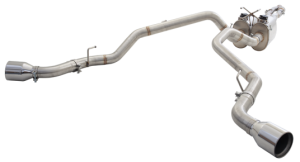 Tłumik Cat-Back ze stali nierdzewnej (304) z tłumikami z przepustnicą Varex 2.5”-3” Dodge Ram 5.7l 2016-