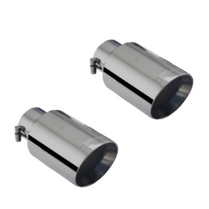 Czarne końcówki wydechu 4” Ford Focus ST FWD 2013-18
