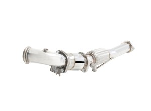 Downpipe ze stali nierdzewnej (304) z wysokoprzepustowym katalizatorem 3” Ford Focus ST FWD 2013-18