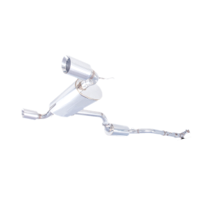 Tłumik Turbo-Back System ze stali nierdzewnej (304) z tłumikiem z przepustnicą Varex 3” Ford Focus ST 2006-2011