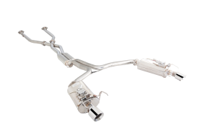 Tłumik Cat-Back ze stali nierdzewnej (304) z tłumikami z przepustnicą Varex 2.25” Lexus IS 350 6cyl 2005-2013