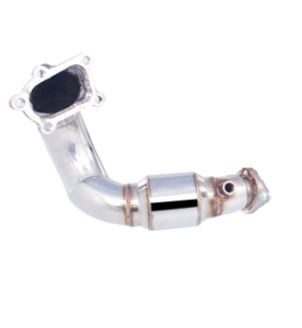Downpipe ze stali nierdzewnej (304) z wysokoprzepustowym katalizatorem 3” Mazda 3 MPS 2008-2013