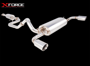 Tłumik Cat-Back ze stali nierdzewnej (304) 2.5” Mazda 3 SP25 Hatch Back 2010-