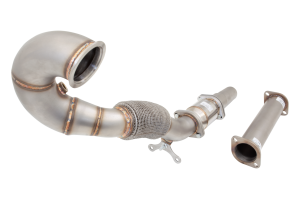 Downpipe ze stali nierdzewnej (304) z wysokoprzepustowym katalizatorem 3” VW Golf GTI MK 7 / MK 7.5 2013