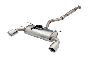 Tłumik Cat-Back ze stali nierdzewnej (304) z tłumikiem z przepustnicą Varex 3” Subaru BRZ / Toyota 86 2013-